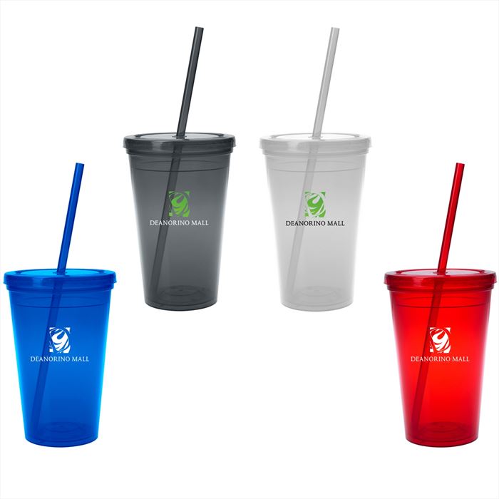 DH5870 16oz Sun Splash Double-Wall Tumbler With Custom Imprint
